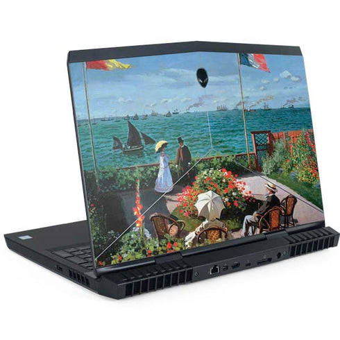 Monet - The Terrace at Sainte-Adresse by Monet Dell Alienware Skin